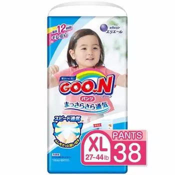 Goon soft fit pants BIG size (12~20kg) girls 38 pieces