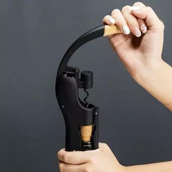 Goose Head Red Wine Bottle Opener with Wooden Handle Wine Bottle Opener Household Rabbit shaped Bottle Opener Wine Set