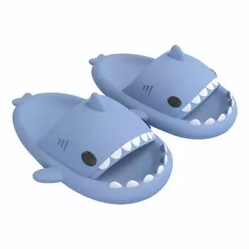 Goosecret Kids Shark Slippers Плоская мягкая подошва Уютные мультяшные тапочки Летняя милая пляжная обувь Детская мода Повседневные домашние тапочки 150(Inner 15cm) темно-зеленого