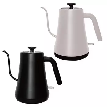 Gooseneck Kettle Electric Kettle [Hiro Corporation] KTK-377 (Black)