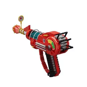 Gorbicks Red Call of Duty Ray Gun Модель Кирпичи DIY Игровое Оружие Строительные Блоки Набор Реквизит Игрушки Для Подарков На День Рождения