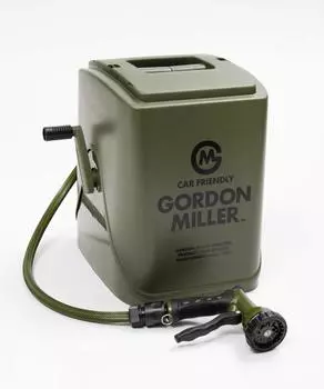 GORDON MILLER Car Full Cover Hose Olive 1562252 Reel, 20m, Drab,