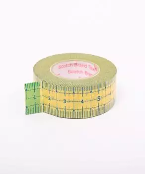 GORDON MILLER Masking tape with scale 20mm width 15m roll 1486652
