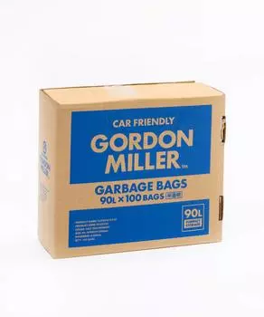 GORDON MILLER Мешок для мусора Прозрачный 90л 100 шт. Тип коробки Полиэтилен 1562253