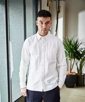 GORDON MILLER Oxford рубашка на пуговицах размер S белый 1603014 мужская футболка белый