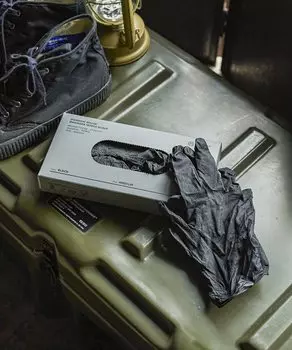 GORDON MILLER Рабочие перчатки Инженерные нитриловые перчатки Размер M Черные 1692191 чёрный