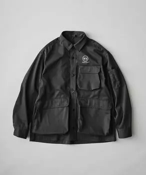 GORDON MILLER Унисекс Рабочая рубашка VIBTEX Размер 2 L Угольно-серый 1767073 WORKS_UTILITY (Эквивалент JP)