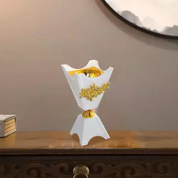 Горелка Бахур, держатель для благовоний для йоги, СПА, ароматерапии, арабский аромат для домашнего офиса белый