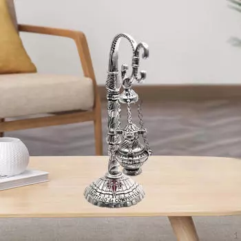 Горелка из сплава, подвесная курильница, христианская православная церковь, греческий, византийский, серебряный кадиль для дома S