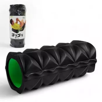 Gorigori Loosen Hard Fascia Roller Stretch Roller Fascia Release Black Genuine La-VIE 3B-3919 [Производительский продукт] Черный/Жесткий