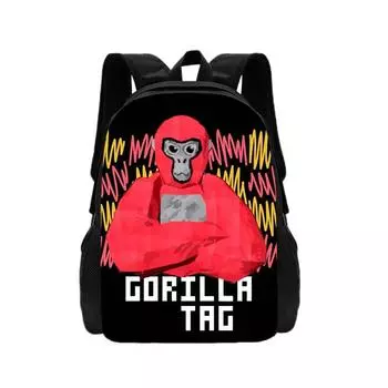 Gorilla Game Label Children s Backpack Cartoon Book Bag Boys And Girls Game Book Bag Durable And Lightweight