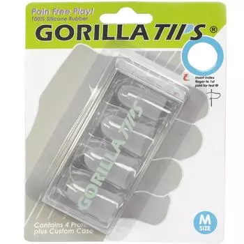 Gorilla Tips Medium Прозрачный протектор для пальцев