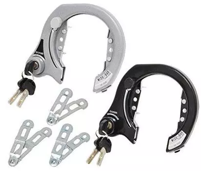 GORIN Dimple Key Type Большой кольцевой замок черный GR1000-K