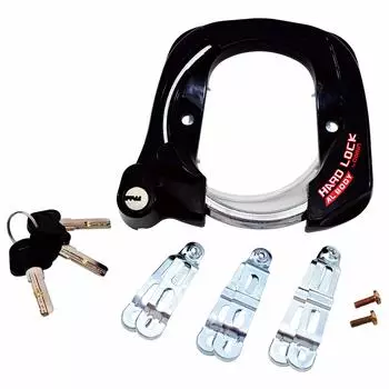 GORIN Key Lock Dimple Key Type Large Ring Lock Black GR970-K