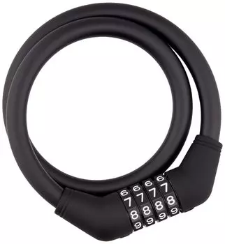 GORIN Wire Lock G228W 4 цифры My Set x 600 мм черный 12 (К) чёрный