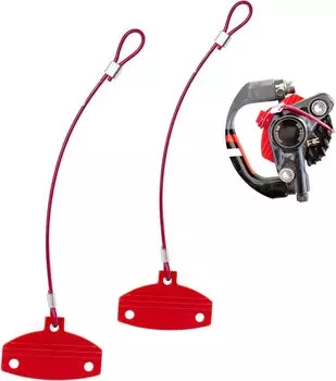 GORIX Disc Pad Spacers Set of 2 Bicycle Accessories for Prevents Hydraulic Brake Pistons from Protruding Disc Brake Accessories GX-DISCPAD (Dummy