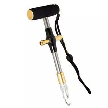 GORIX Hook Remover для извлечения рыболовных крючков Lightweight Gold Hook Relisor Rotating Hook Телескопический Lightweight Fishing Hook Remover для извлечения рыболовных крючков Bass Fishing золотой