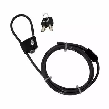 GORIX Ключевой Тип Проводной Замок Тип Съемный Кабель Велосипед Шоссейный Велосипед Горный Велосипед Кроссовый Велосипед 3-значный Ключ Черный [Легкий Замок] Противоугонный 4.8 мм x 2000 мм чёрный