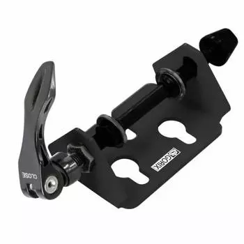 GORIX Крепление для вилки велосипеда, для установки в автомобиле, для хранения в помещении, совместимо с шоссейными и горными велосипедами, демонстрационный стенд для велосипедов, SJ-8016, матовый черный