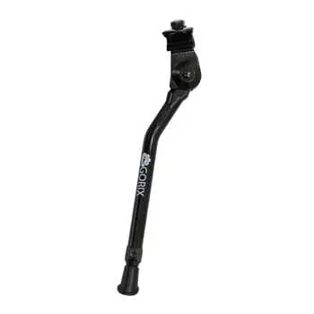 GORIX Smart Bicycle Kickstand Center Stand Легкая, совместимая с шоссейными велосипедами, кроссовыми велосипедами, горными велосипедами (Фламинго) (GX-KC22AAJ-Z) (черный)