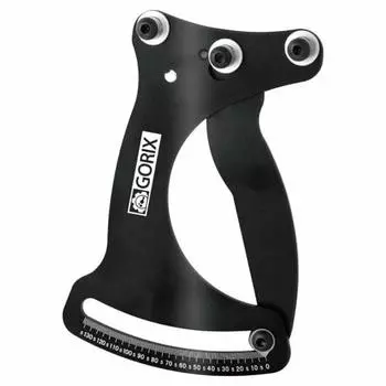 GORIX Spoke Tension Meter, Measures Tension up to 137kgf, Bicycle Tension Meter, Road Bike, Mountain Bike, etc. GT33 Black