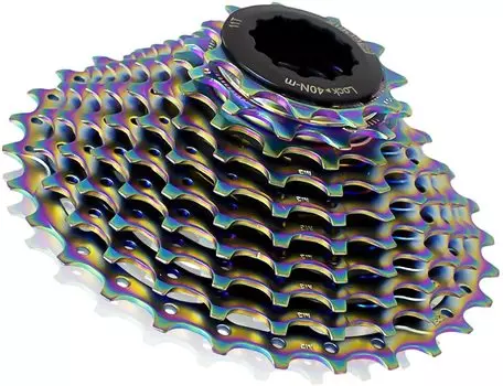 GORIX Sprocket 10 Speed Oil Slick Durable Wear Resistant Bicycle Sprocket Road Bike Cassette Sprocket (11-28T) (GX-CASSETTE)