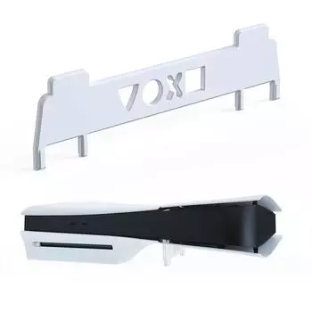 Горизонтальная консольная подставка, устойчивая фиксированная опора, кронштейн для размещения аксессуаров для Sony PS5 Slim Game белый