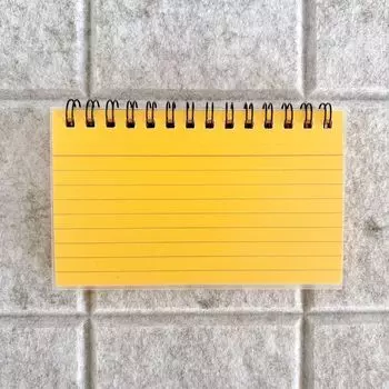 Горизонтальная линия блокнот портативный журнал дневник планировщик простые блокноты школьный офис Orange