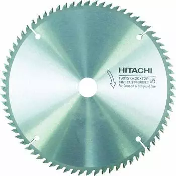 Горизонтальная пила HiKOKI Chip Saw и 72 полотна 190 мм x 20 (Для резки) 0031-4257