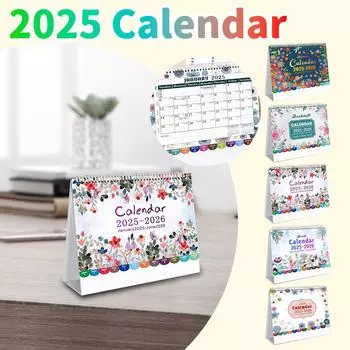 Горизонтальные золотые катушки переплетный календарь ежемесячный перекидной график для домашнего класса (от 25,1 до 26,6) One Size