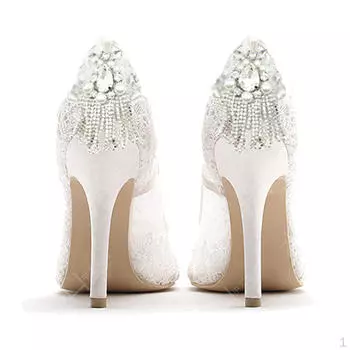 Горный Хрусталь Пряжка Для Обуви Жемчуг Зажимы Свадебный Свадебный