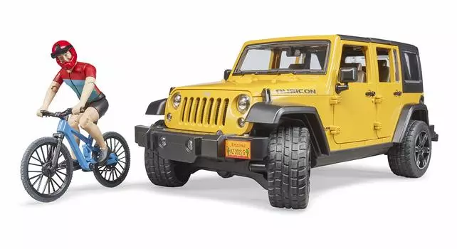 Горный велосипед Bruder Jeep Rubicon BR02543 и (с фигурой)