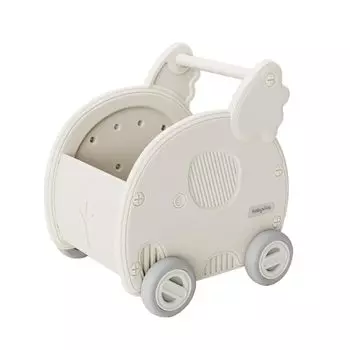 Gorocking Mochi Wagon Ящик для хранения игрушек Коробка Тачка Детская тележка Детские ходунки Игрушка-тележка Хранение игрушек Стоячая развивающая игрушка Практика ходьбы