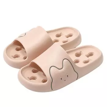 Городок Неко Кошка Рыба Один Размер Подходит Для Кухни В Помещении И На Открытом Воздухе И Тапочки, Мокрые, Легкие, Моющиеся, Все, Использование, Ванная Комната, Балкон, (розовый) розовый