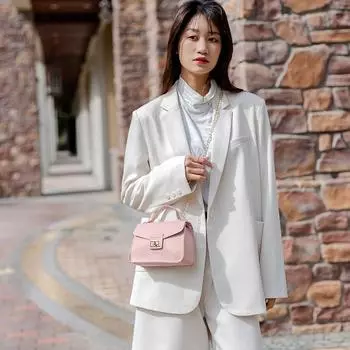 Городская мода Простая портативная маленькая квадратная сумка Женские сумки Портативная сумка через плечо