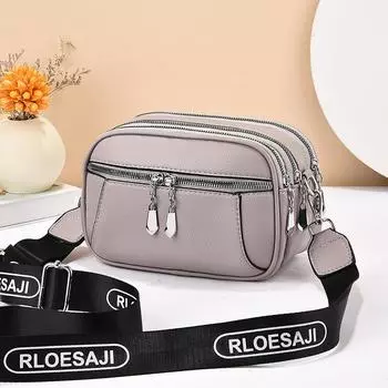 Городская мода простая женская сумка сумка через плечо большая вместительная сумка-мессенджер белый