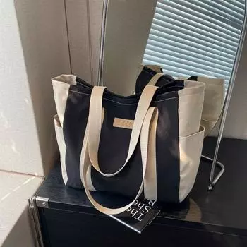 Городская простая женская сумка-мессенджер большого объема, модная, переносная, повседневная женская сумка