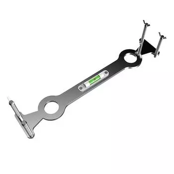 Горячая и холодная вода выравниватель душевой головки позиционер для душевого крана ванная комната угловой выравнивающий ключ ремонтный ключ инструмент серебряный