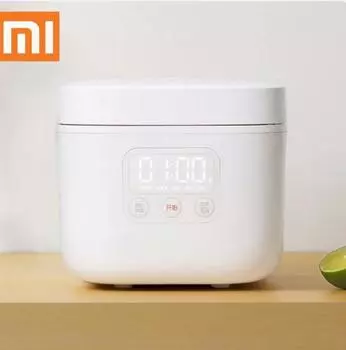 Горячая мини-электрическая рисоварка XIAOMI MIJIA, интеллектуальная автоматическая бытовая кухонная плита, маленькие электрические рисоварки для 1-2 человек белый