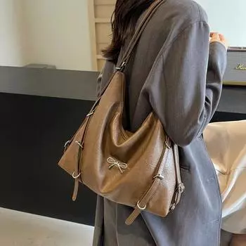 Горячая мода двойного назначения сумки на плечо из цельного плутония простой универсальный рюкзак большой вместимости для женщин мода высокое качество новая сумка