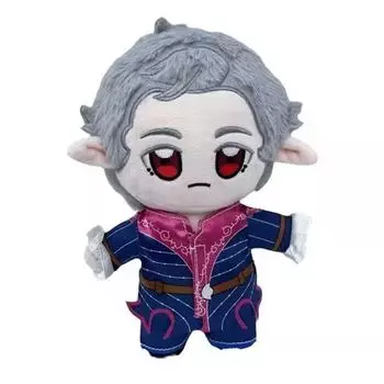 Горячая плюшевая кукла Astarion 8,6 дюйма, игровая кукла BG3, мягкая игрушка, для фанатов игр и детей, подарки на Рождество и день рождения 22cm