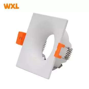 Горячая распродажа 2025LED модуль MR16 антибликовый светодиодный прожектор светильник алюминиевый круглый квадратный gu10 встроенный светодиодный светильник рамка