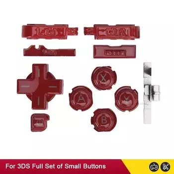 Горячая Распродажа ABXY набор кнопок для Nintendo 3DS крестообразная кнопка направления стрелки D-pad переключатель ВКЛ/ВЫКЛ набор кнопок замена для 3DS белый