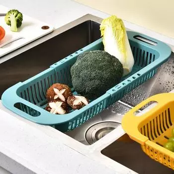 Горячая Распродажа Корзина для слива Полка для миски Кухня Фрукты Тазик Стеллаж Для Хранения Раковина Выдвижная Раковина Стеллаж Для Хранения Envios Gratis Para Hombre