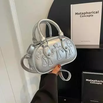 Горячая Распродажа Новые Женские Сумки На Плечо С Молнией Высокое Качество ПУ Швейные Нитки Тренд Универсальные Модные Молодежные Сумки