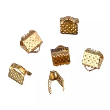 Горячая распродажа ожерелье браслет металлический шнур обжимные концы аксессуары ручной работы плетение высококачественная фурнитура для изготовления ювелирных изделий 6/8/10 мм 8mm