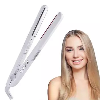 Горячая Распродажа Ультразвуковой Инфракрасный Холодный Перм Шина Портативный Инфракрасный Выпрямитель Протеин Восстановление Поврежденных Волос us чёрный