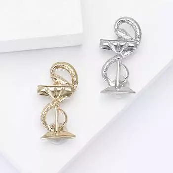 Горячая Распродажа Винтажный сплав Маленькая змея чашка Брошь Модный индивидуальный мужской и женский костюм кардиган корсаж аксессуары булавка