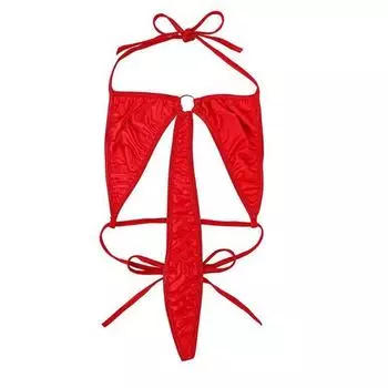 Горячая Распродажа Женское Нижнее Белье Сексуальный Обтягивающий Комбинезон Глубокий V-образный Цельный Кружевной Кукольный Боди На Бретельках Забавное Нижнее Белье Корректирующее Тело