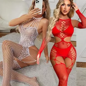 Горячая сексуальная перспектива открытая промежность боди-чулки сетчатые боди для женщин эротическое белье секс порно одежда прозрачный бэбидолл XXS